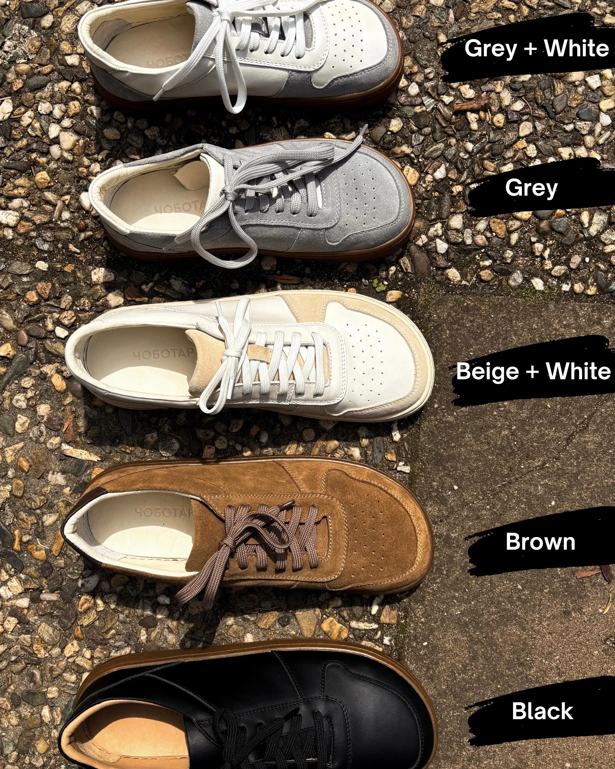 Handmade Leather Barefoot Sneakers Wide Toe Box Zero Handmade Leather Barefoot Sneakers Wide Toe Box Zero